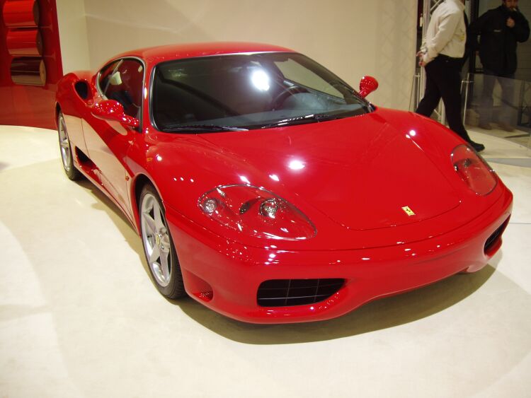 Ferrari at the 2004 Brussels International Motor Show