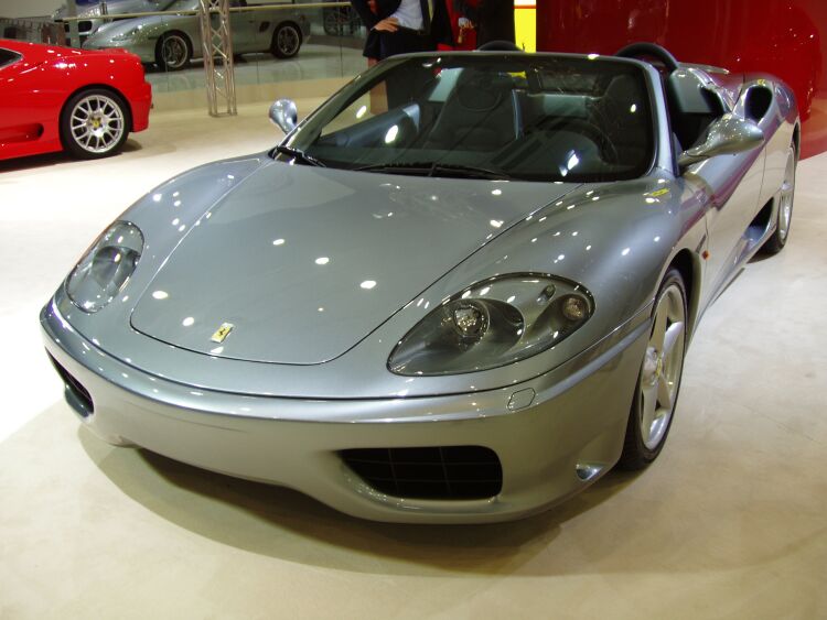 Ferrari at the 2004 Brussels International Motor Show