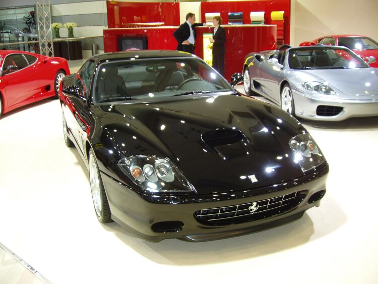 Ferrari at the 2004 Brussels International Motor Show