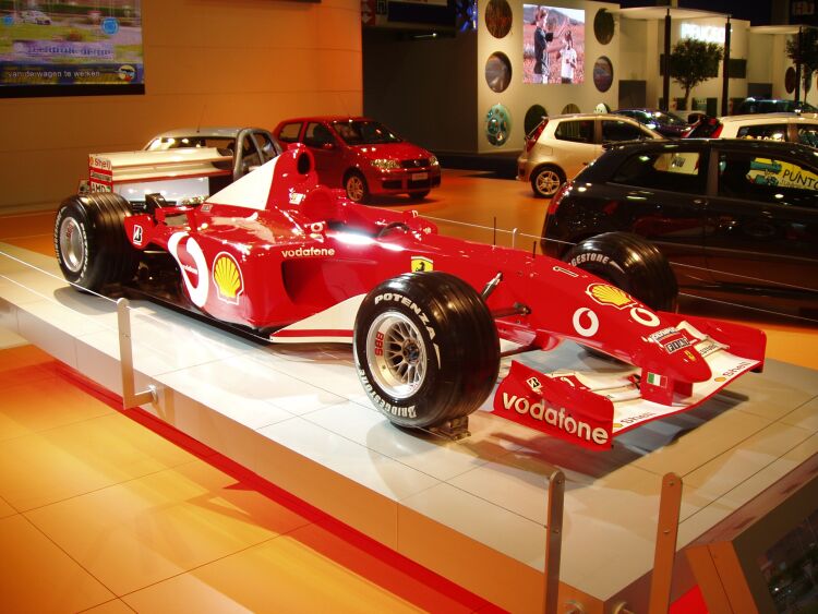 Ferrari at the 2004 Brussels International Motor Show