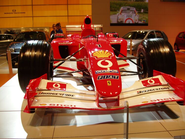 Ferrari at the 2004 Brussels International Motor Show