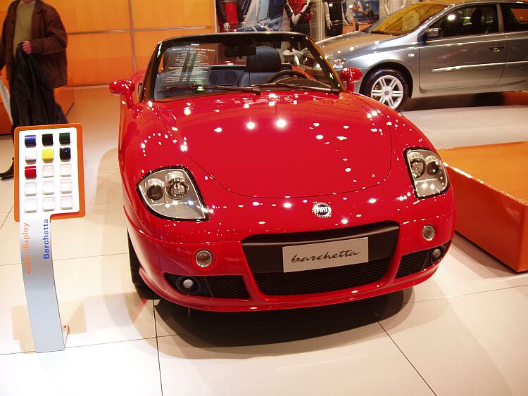 Fiat at the 2004 Brussels Motor Show