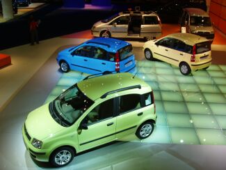 Fiat Panda at the Brussels Motor Show