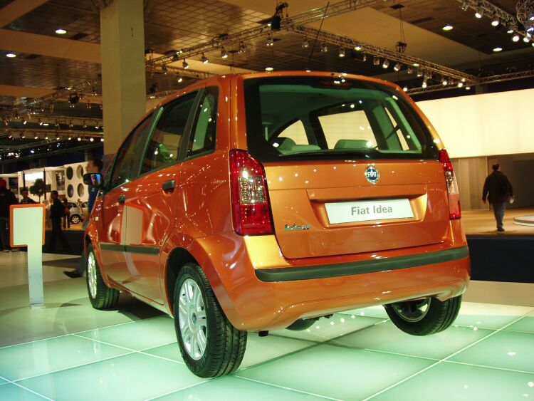 Fiat at the 2004 Brussels International Motor Show