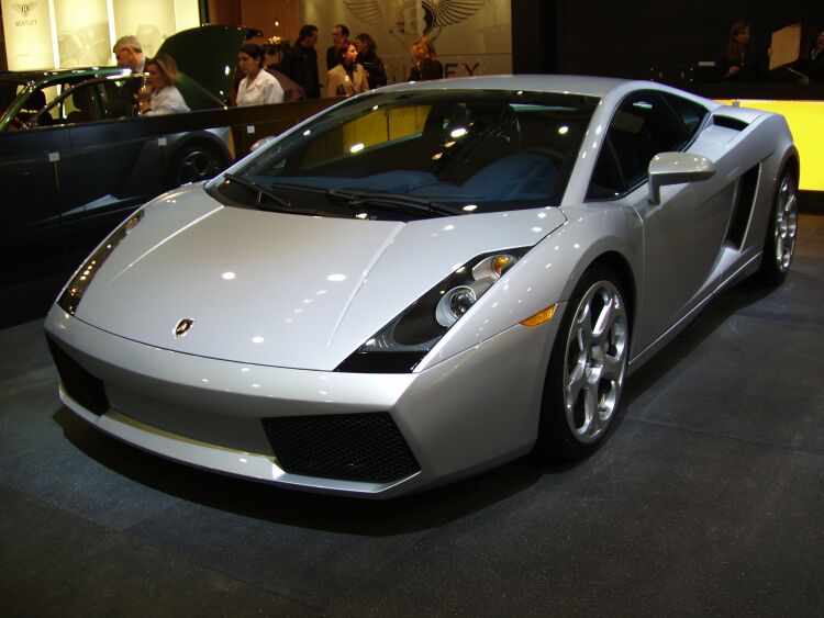 Lamborghini at the 2004 Brussels International Motor Show