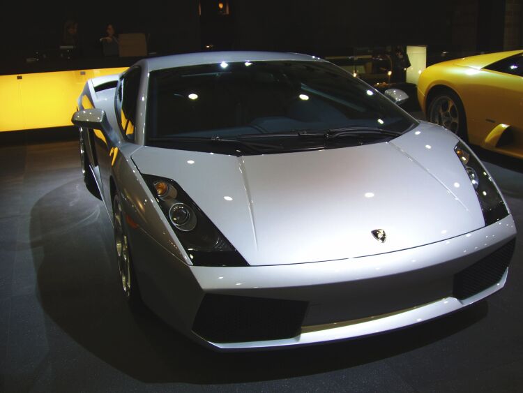 Lamborghini at the 2004 Brussels International Motor Show