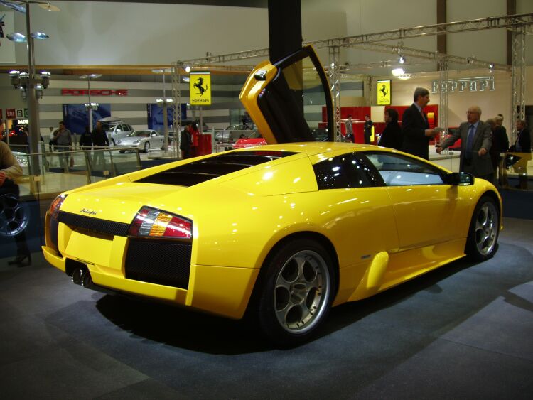 Lamborghini at the 2004 Brussels International Motor Show