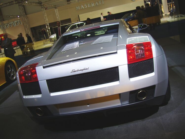 Lamborghini at the 2004 Brussels International Motor Show