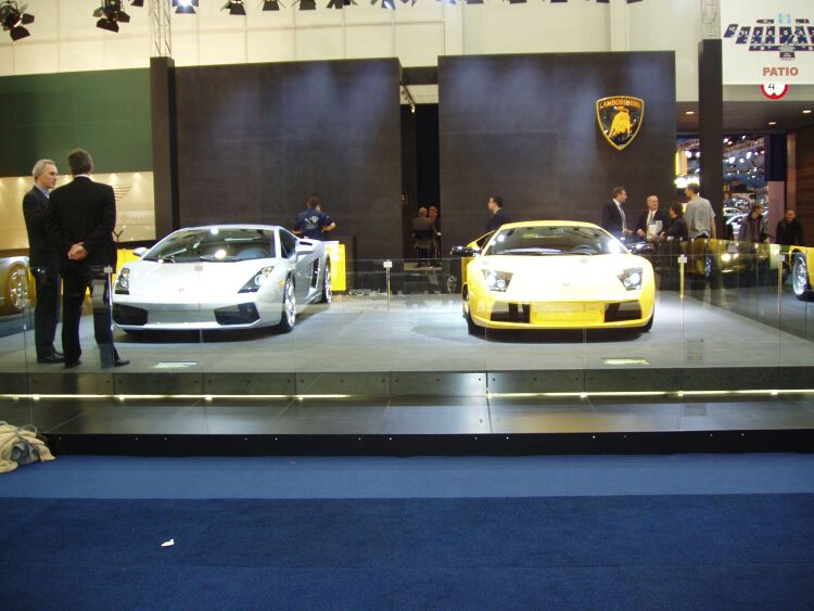 Lamborghini at the 2004 Brussels International Motor Show