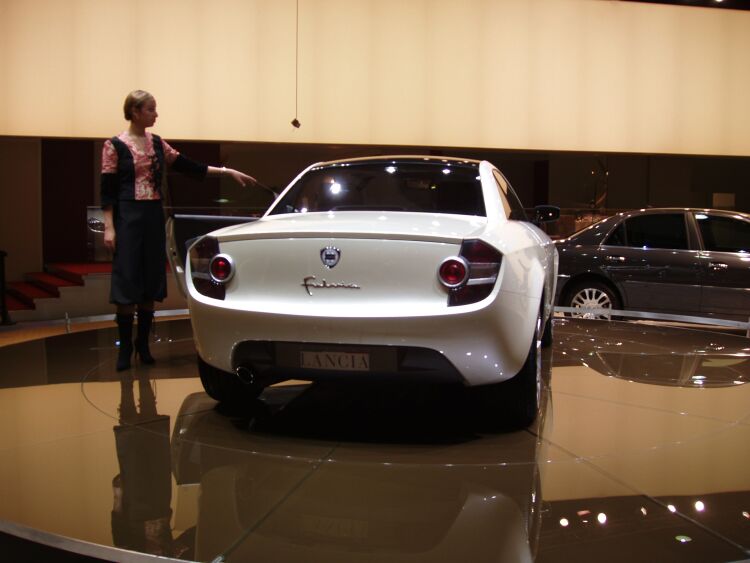 Lancia Fulvia concept at the 2004 Brussels International Motor Show