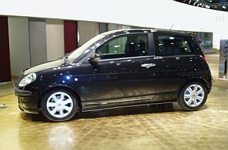 Lancia Ypsilon at the 2004 Brussels International Motor Show