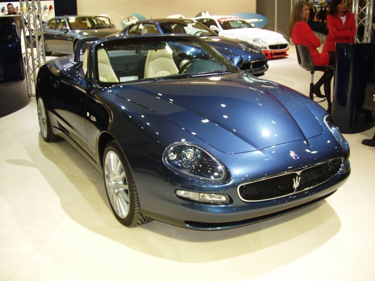 Maserati at the 2004 Brussels International Motor Show