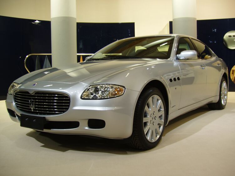 Maserati at the 2004 Brussels International Motor Show