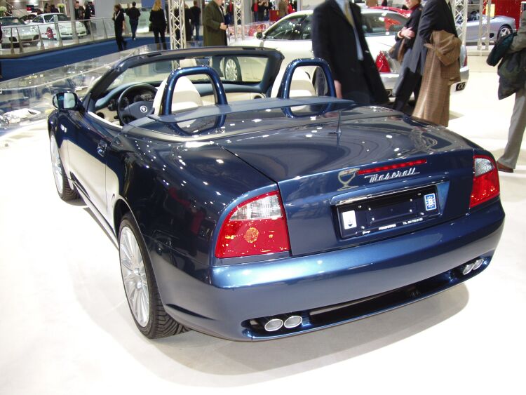 Maserati at the 2004 Brussels International Motor Show