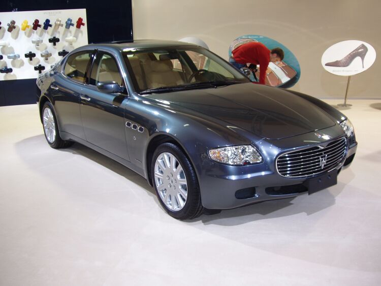 Maserati at the 2004 Brussels International Motor Show