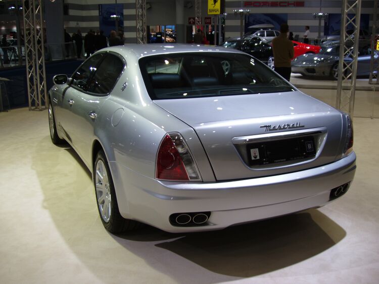 Maserati at the 2004 Brussels International Motor Show