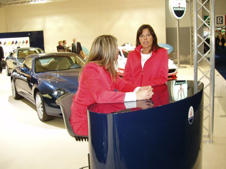 Maserati at the 2004 Brussels International Motor Show