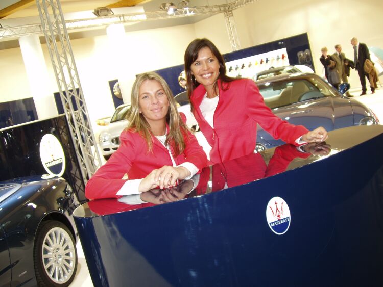Maserati at the 2004 Brussels International Motor Show
