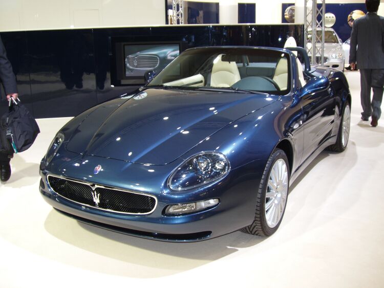 Maserati at the 2004 Brussels International Motor Show