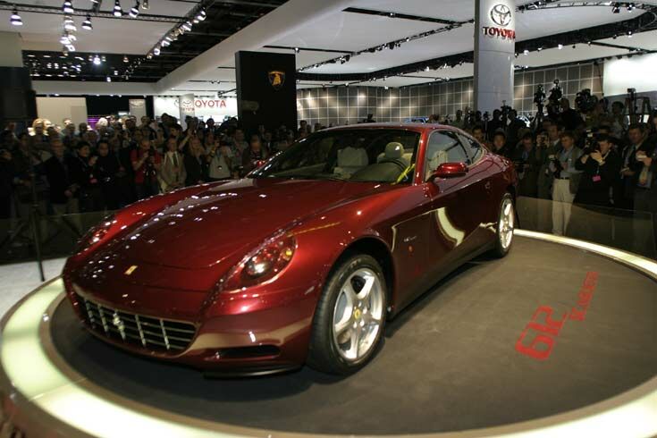 Ferrari 612 Scaglietti at the 2004 Detroit Motor Show