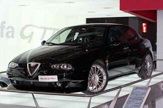 Autodelta Alfa Romeo 156 GTAm prototype at the 2002 Bologna Motor Show