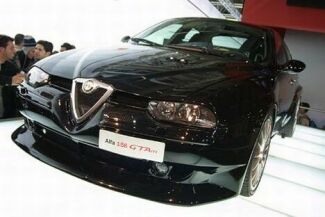 Autodelta Alfa Romeo 156 GTAm prototype at the 2002 Bologna Motor Show