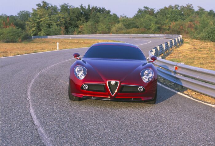 The Alfa Romeo 8c Competizione will be appearing next month at the Geneva Motor Show