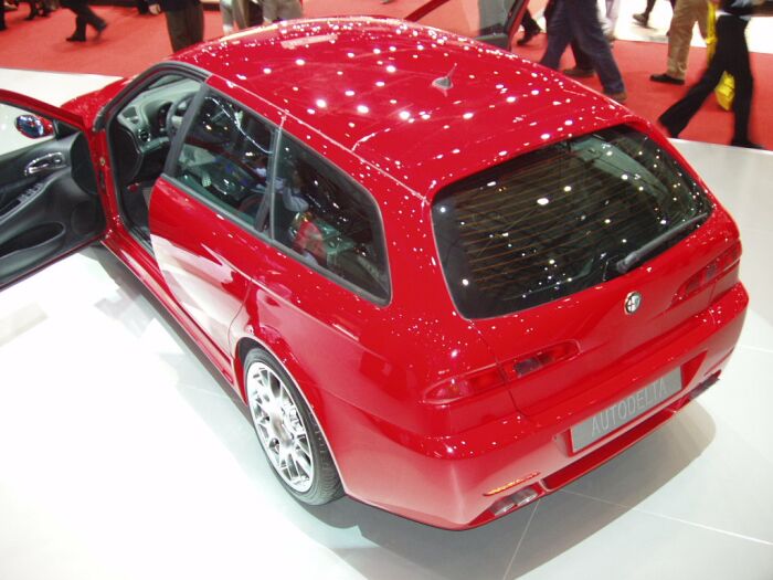 Autodelta built Alfa Romeo 156 Sportwagon concept at the 2004 Geneva Motor Show