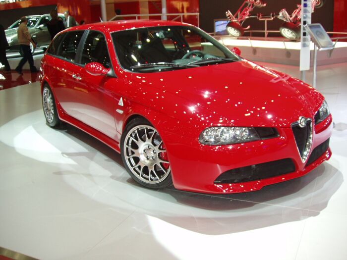 Autodelta built Alfa Romeo 156 Sportwagon concept at the 2004 Geneva Motor Show