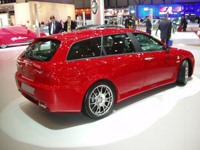 Autodelta built Alfa Romeo 156 Sportwagon concept at the 2004 Geneva Motor Show