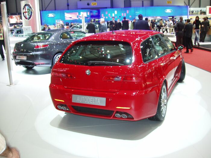 Autodelta built Alfa Romeo 156 Sportwagon concept at the 2004 Geneva Motor Show