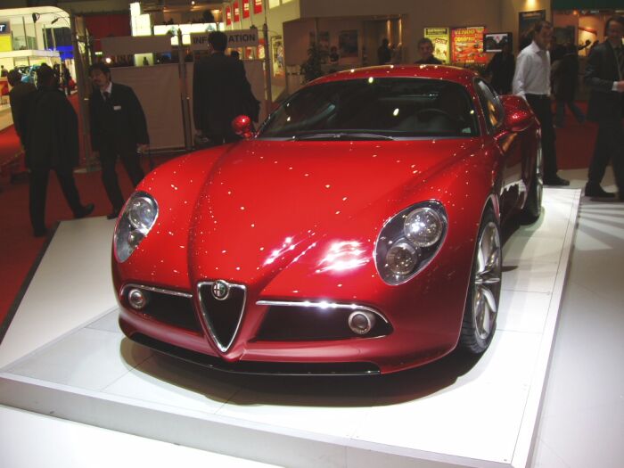 Alfa Romeo 8c Competizione at the 2004 Geneva Salon