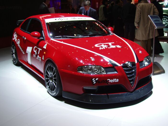 N-Technology built Alfa Romeo GT M-Jet concept at the 2004 Geneva Motor Show