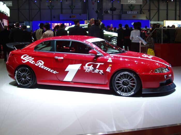 N-Technology built Alfa Romeo GT M-Jet concept at the 2004 Geneva Motor Show
