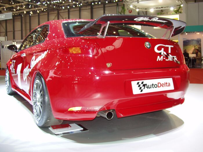 N-Technology built Alfa Romeo GT M-Jet concept at the 2004 Geneva Motor Show