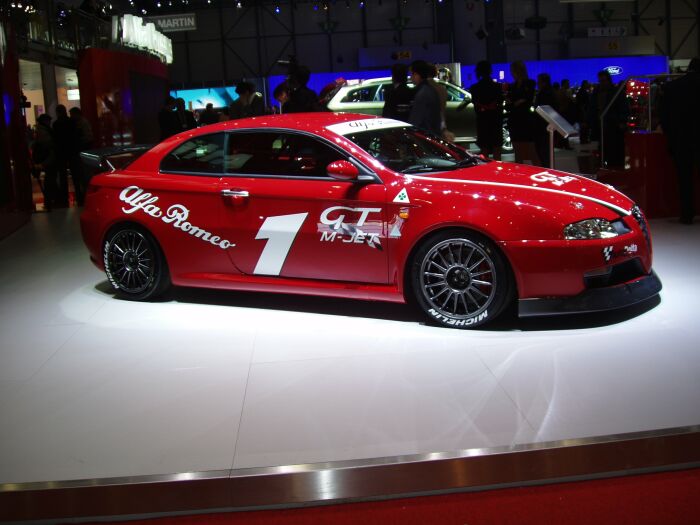 N-Technology built Alfa Romeo GT M-Jet concept at the 2004 Geneva Motor Show