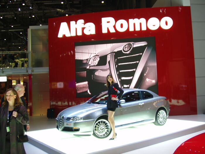 Alfa Romeo at the 2004 Geneva Motor Show