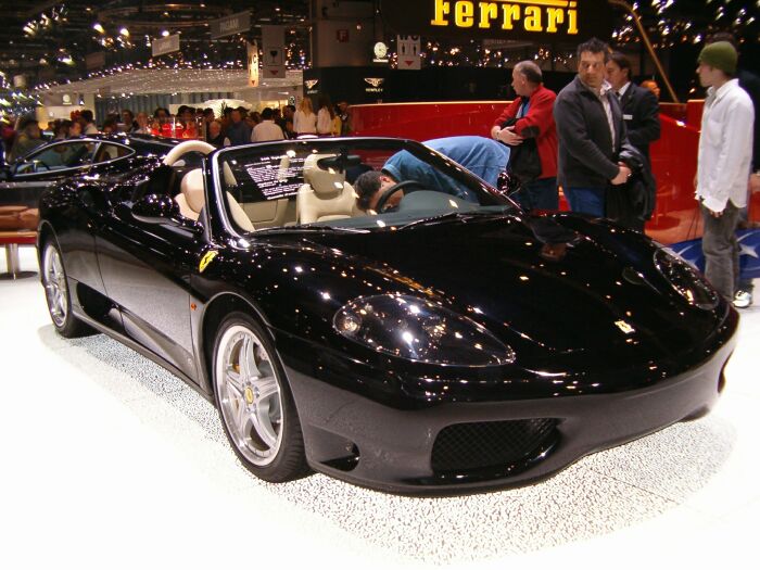 Ferrari at the 2004 Geneva Salon