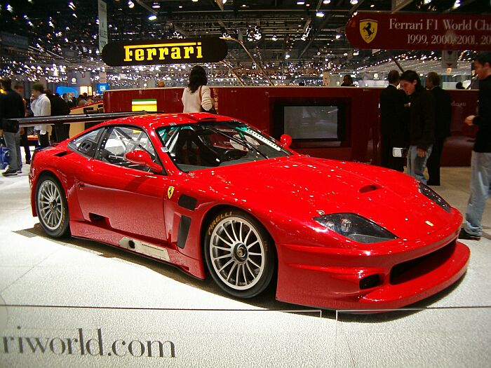 Ferrari 575 GTC at the 2004 Geneva Motor Show