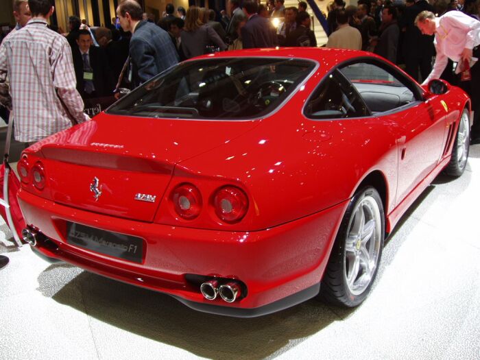 Ferrari 575M with GTC Handling Pack at the 2004 Geneva Motor Show