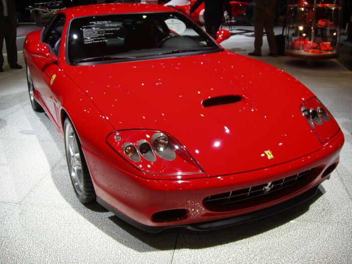 Ferrari 575M with GTC Handling Pack at the 2004 Geneva Motor Show