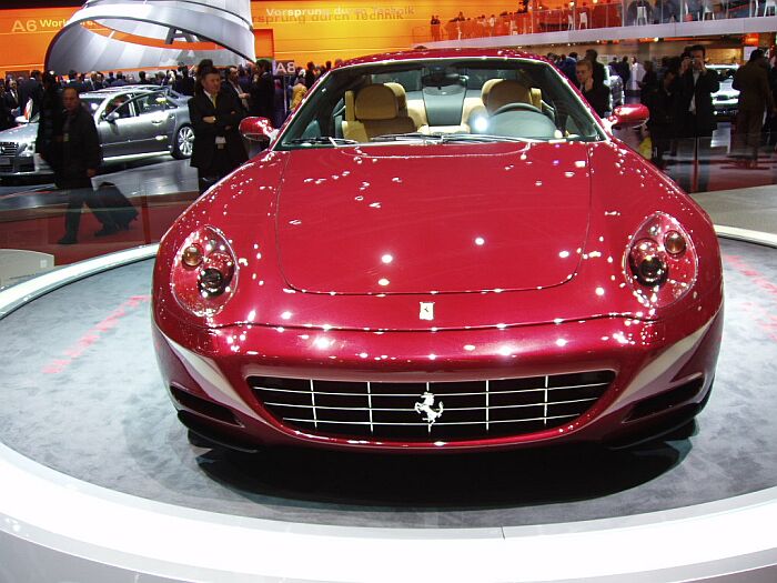 The Ferrari 612 Scaglietti receives its World Premiere at the Geneva Motor Show 