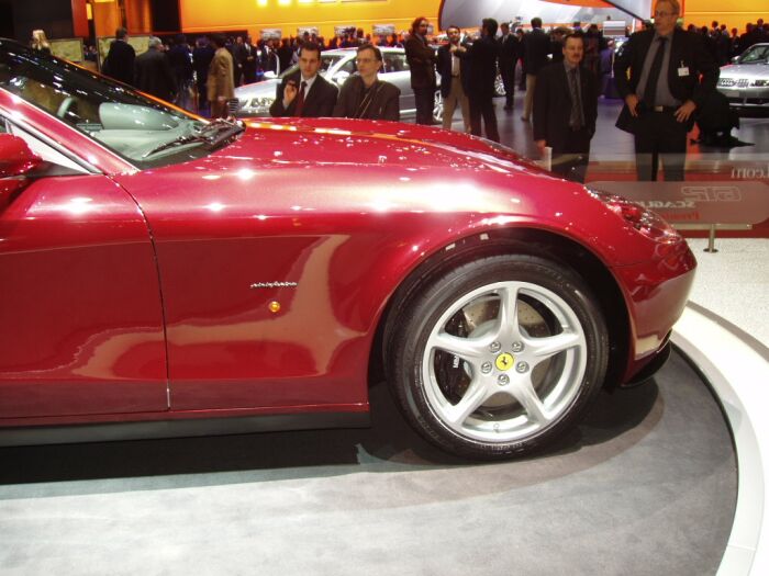 The Ferrari 612 Scaglietti receives its World Premiere at the Geneva Motor Show 