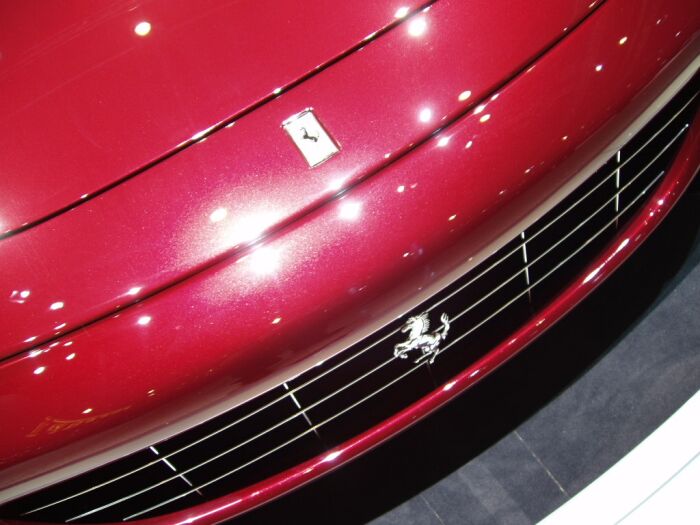 The Ferrari 612 Scaglietti receives its World Premiere at the Geneva Motor Show 