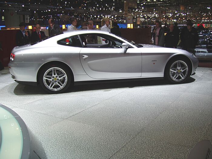 The Ferrari 612 Scaglietti receives its World Premiere at the Geneva Motor Show 