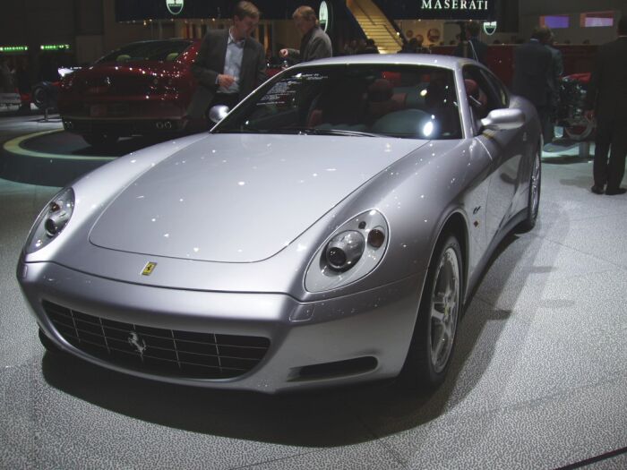 The Ferrari 612 Scaglietti receives its World Premiere at the Geneva Motor Show 