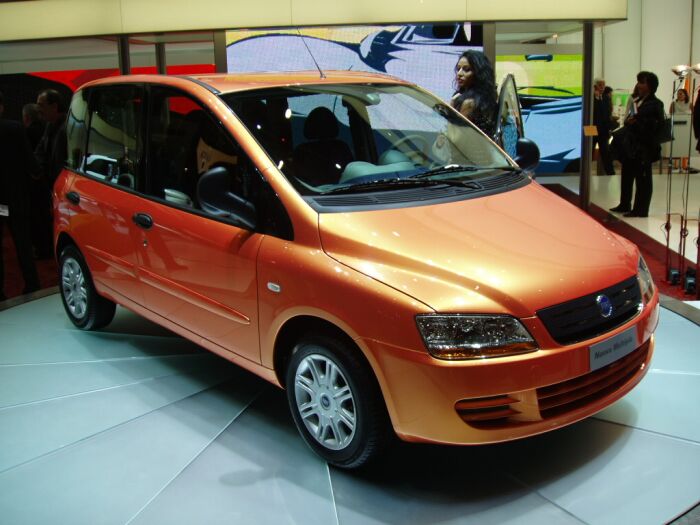 The Nuovo Fiat Multipla receives its World premiere at the 2004 Geneva Salon