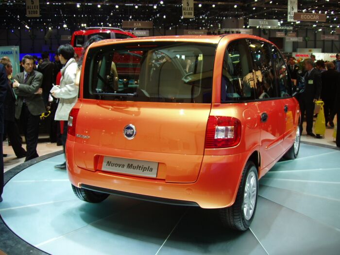 The Nuovo Fiat Multipla receives its World premiere at the 2004 Geneva Salon