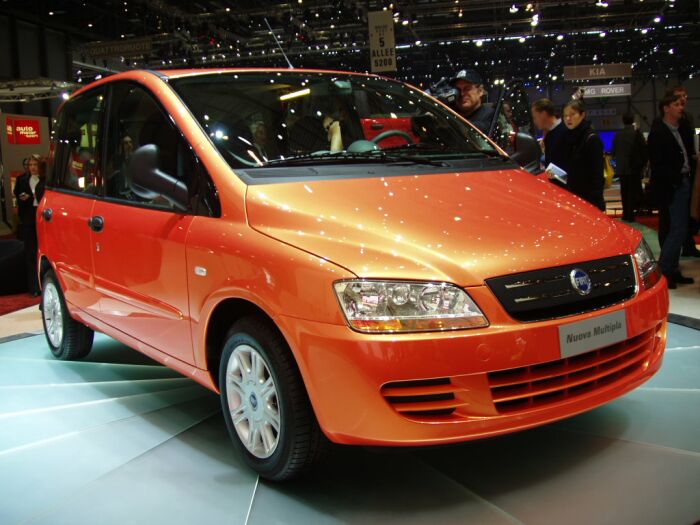 The Nuovo Fiat Multipla receives its World premiere at the 2004 Geneva Salon