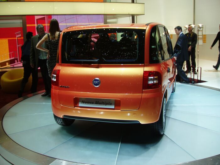 The Nuovo Fiat Multipla receives its World premiere at the 2004 Geneva Salon